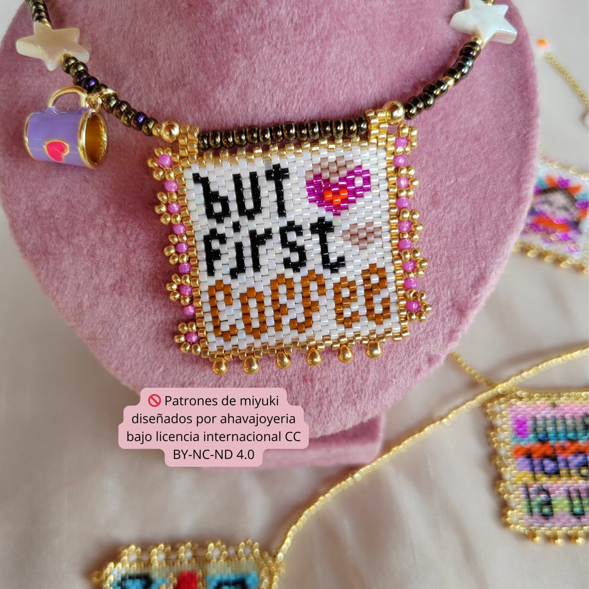 Collares hechos a mano frases - Ahava joyería artesanal