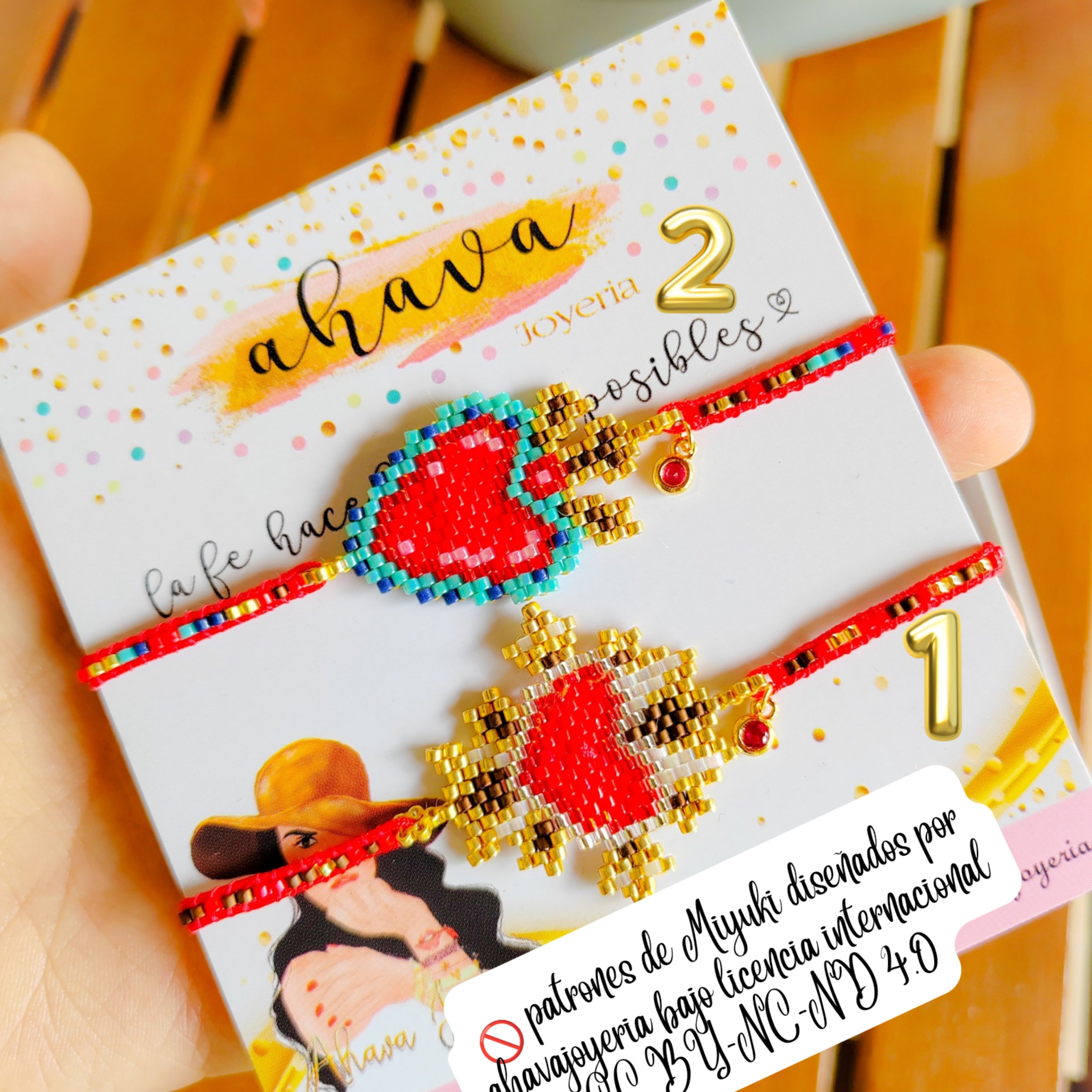 Pulseras corazones mexicanos artesanales