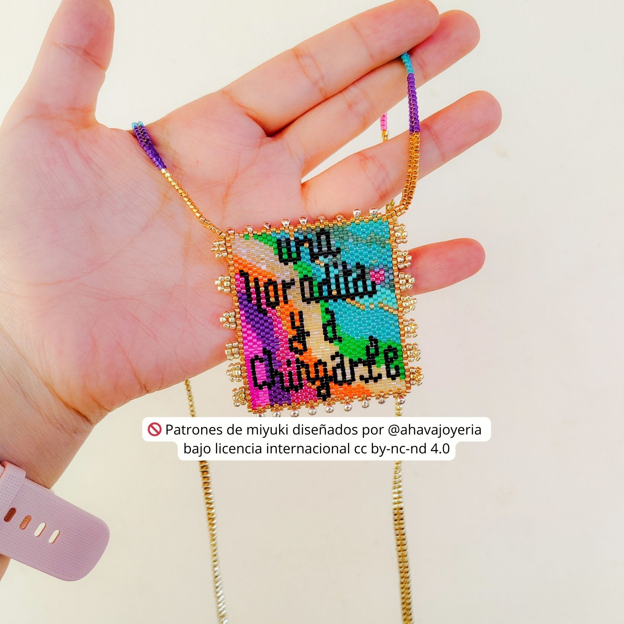 Collares hechos a mano frases - Ahava joyería artesanal