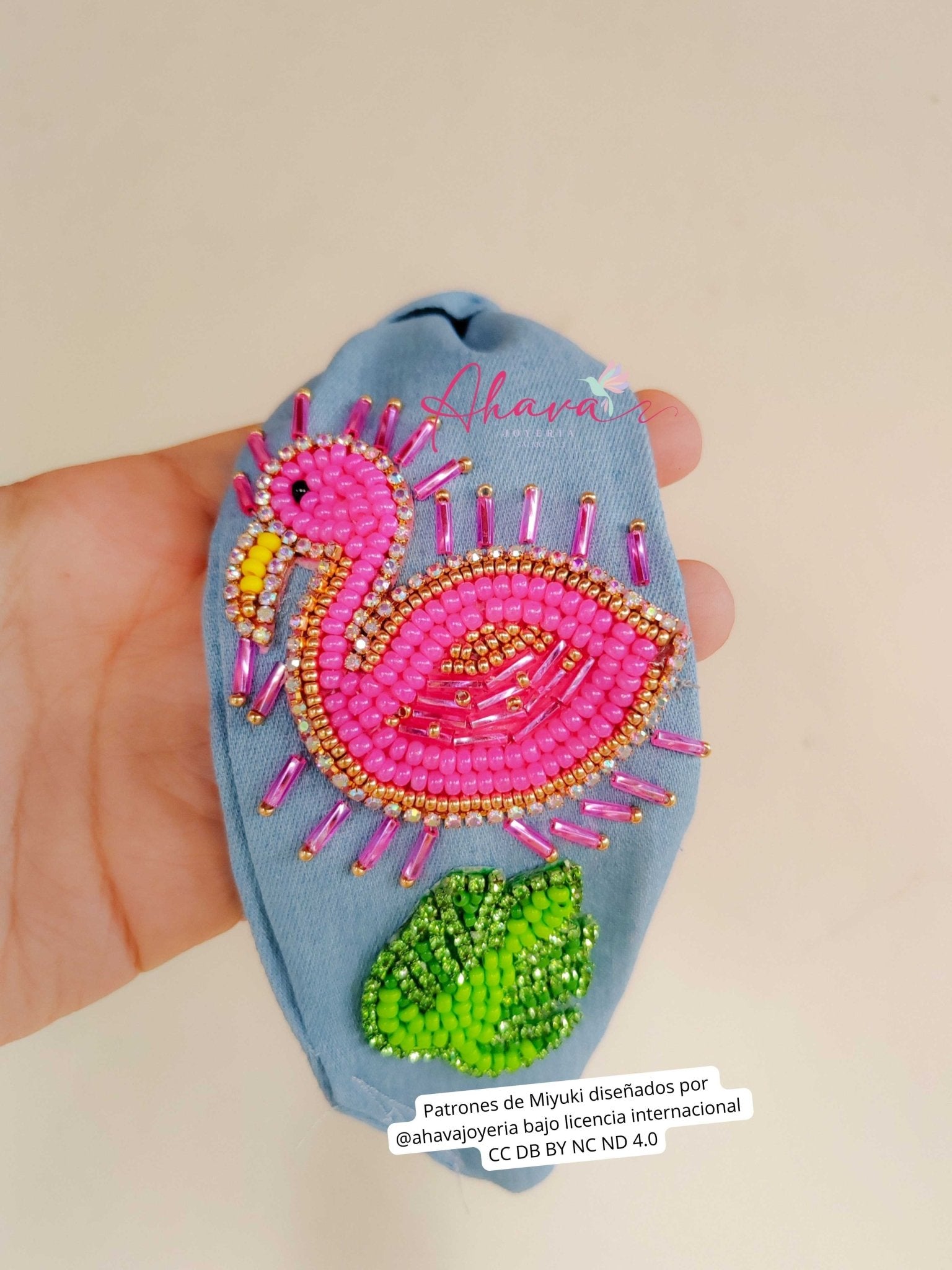 Diademas artesanales fauna - Ahava joyería artesanal