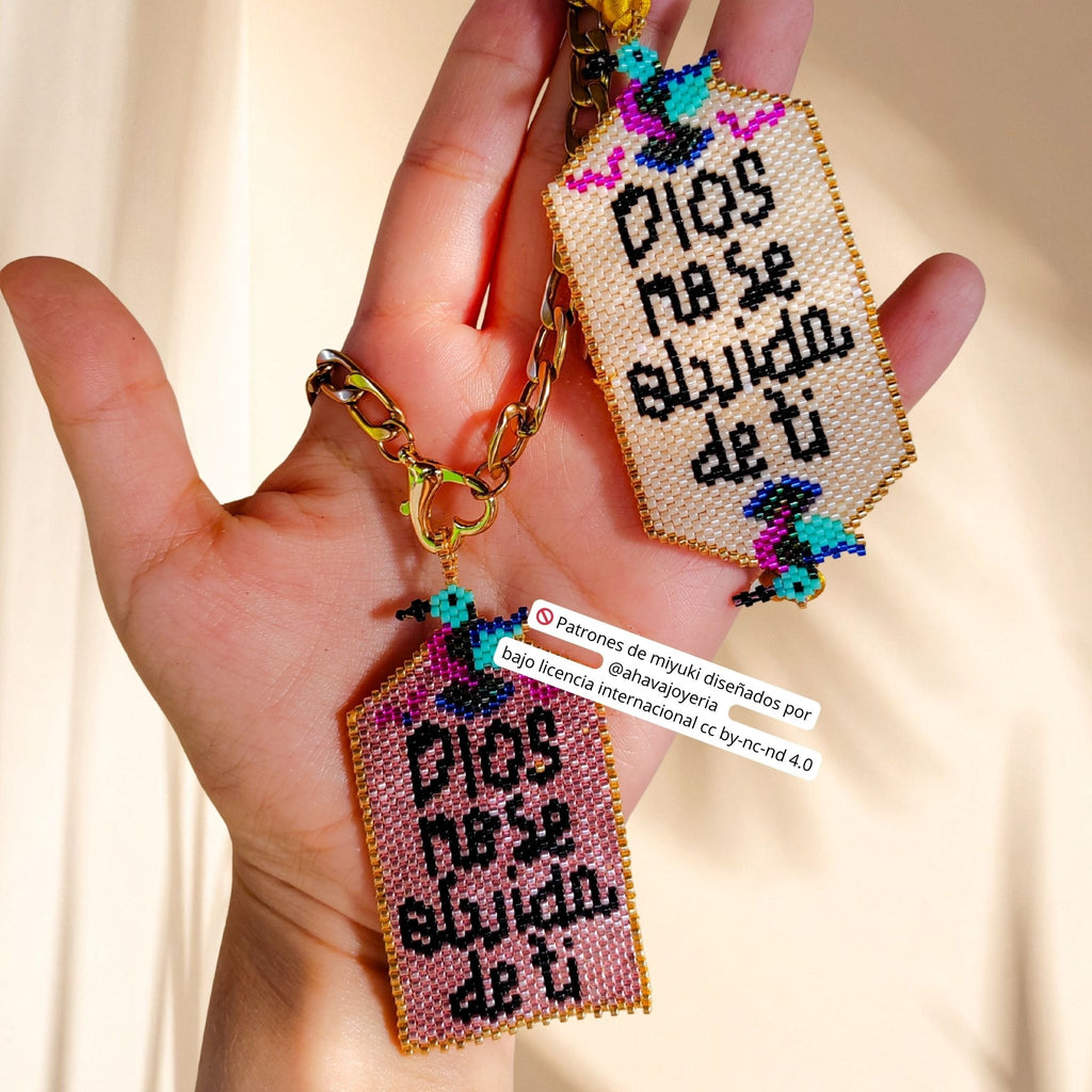 DIOS no se olvida de ti - Ahava joyería artesanal