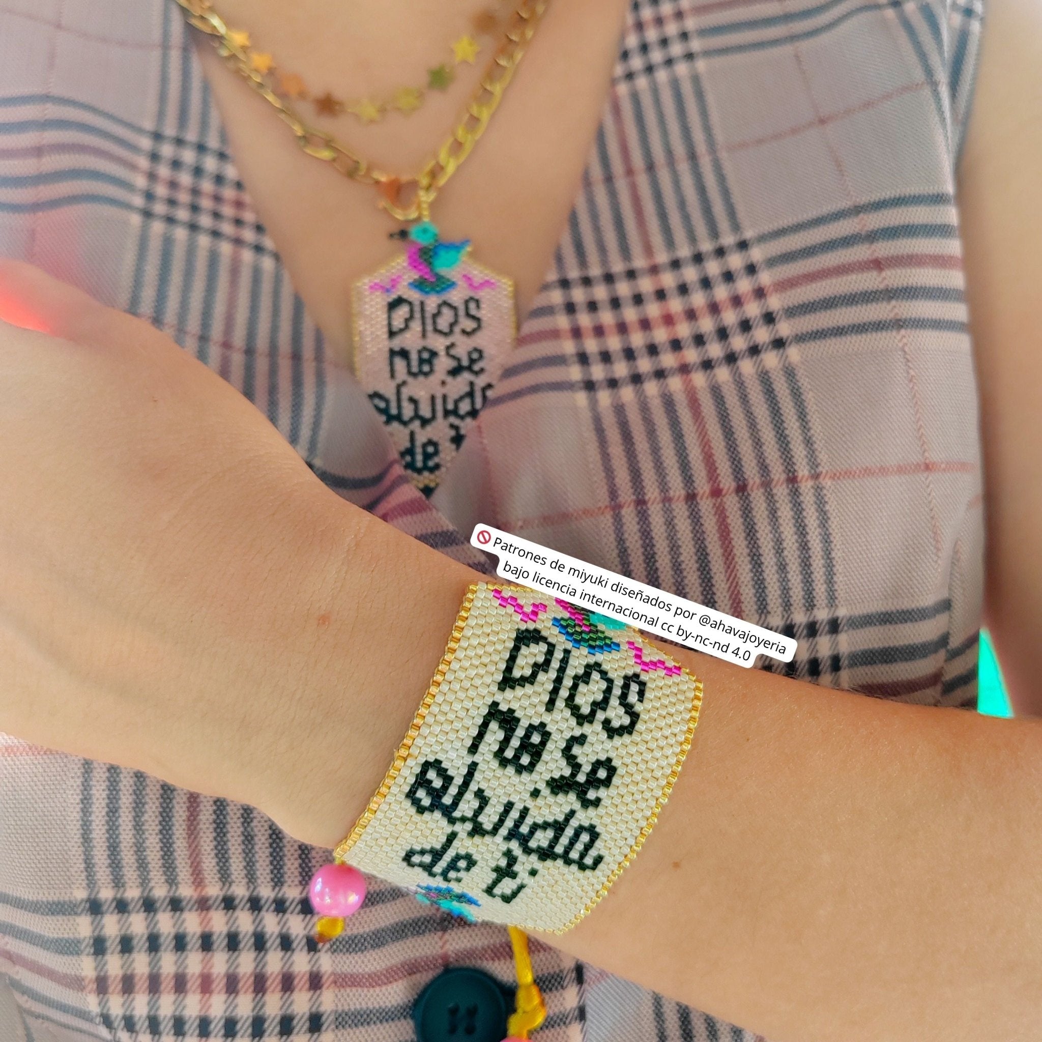 DIOS no se olvida de ti - Ahava joyería artesanal