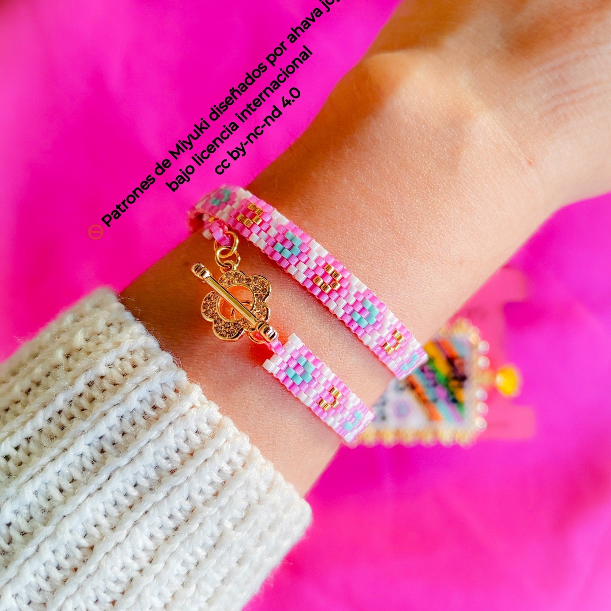 Pulsera artesanal "los sueños se cumplen" - Ahava joyería artesanal