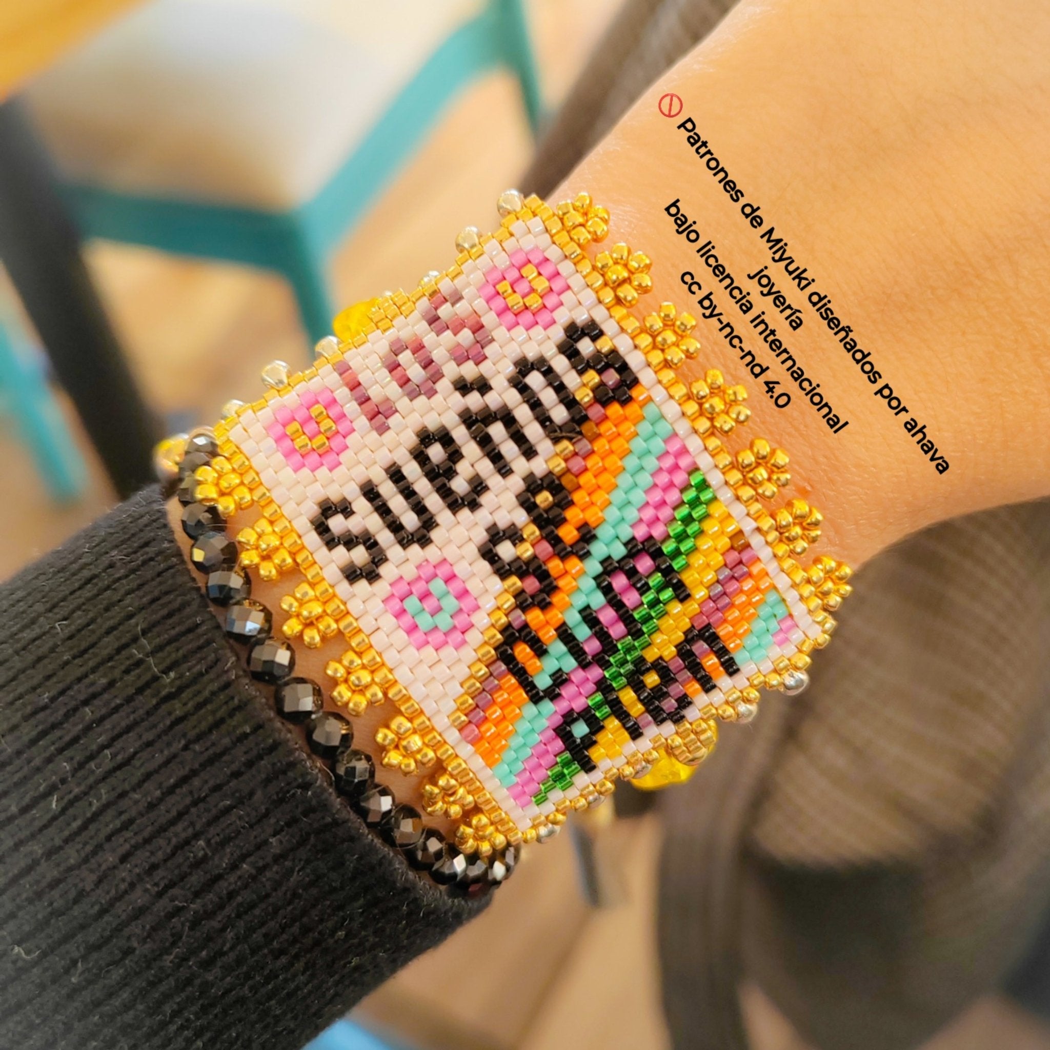 Pulsera artesanal "los sueños se cumplen" - Ahava joyería artesanal
