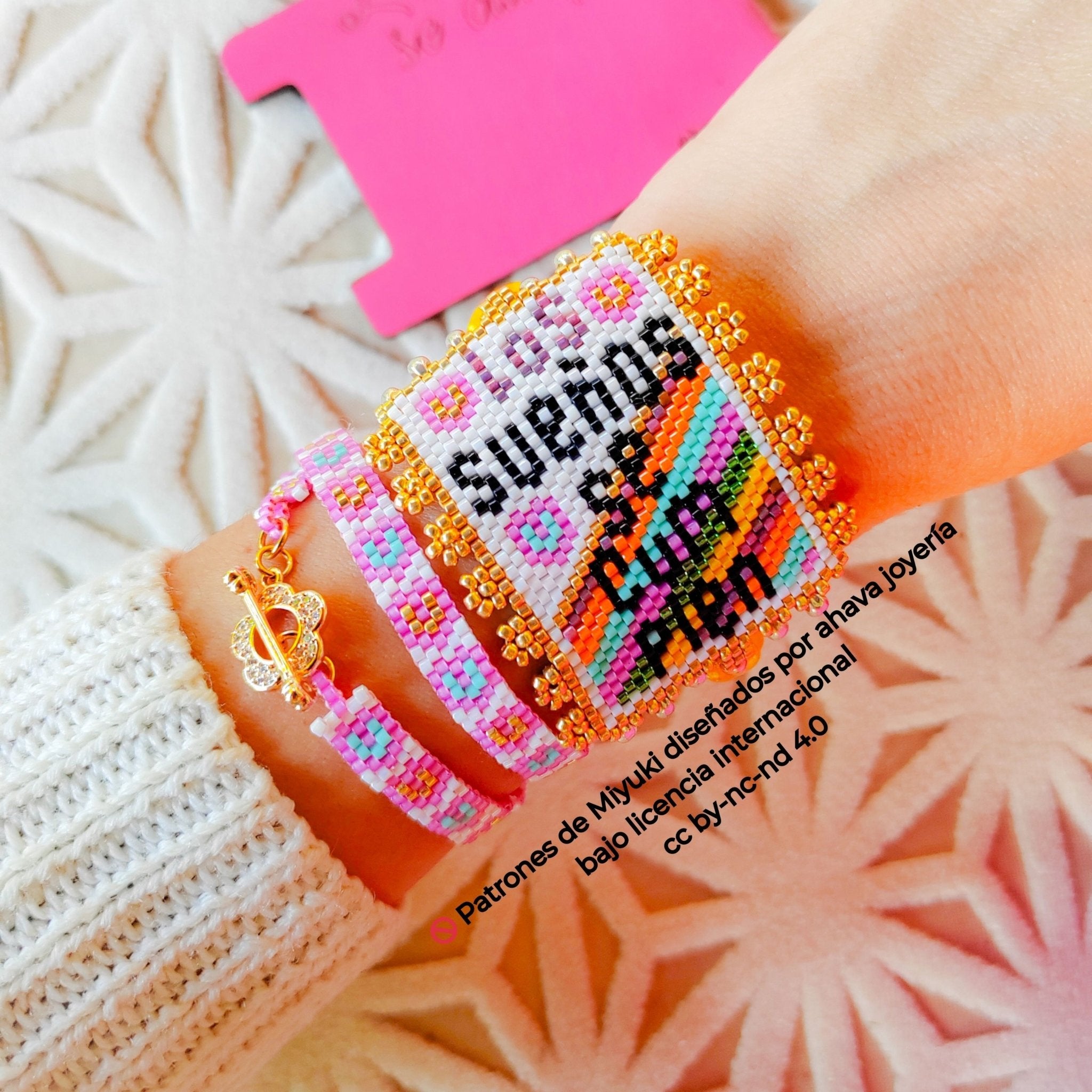 Pulsera artesanal "los sueños se cumplen" - Ahava joyería artesanal