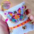 Pulseras hechas a mano tenangos mexicanos - Ahava joyería artesanal